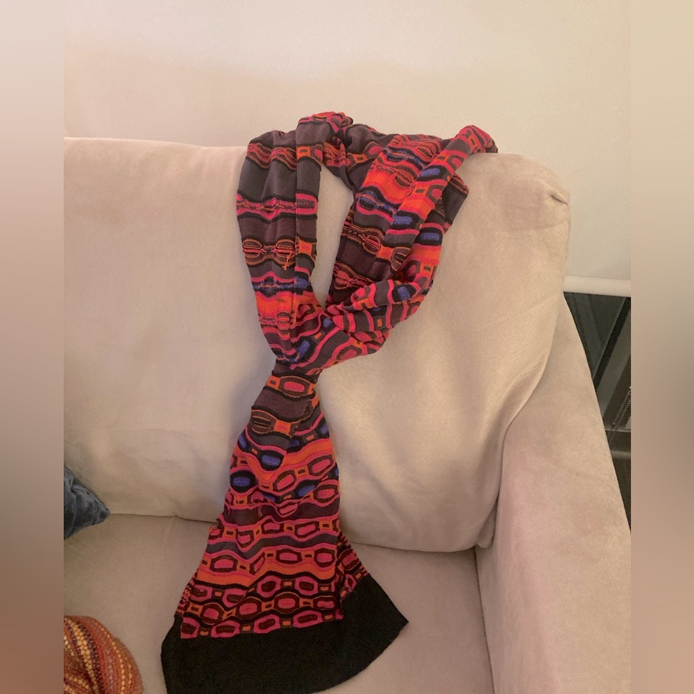 Missoni -Long accessory type of scarf.  The material is very textured and bold